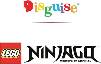 DISGUISE Fantasia masculina DIS105409 Kai Ninjago Deluxe, vermelha, M