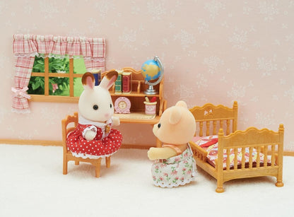 Sylvanian Families Conjunto de quarto infantil - móveis para casa de bonecas 5338