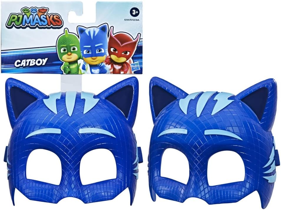 PJ Masks Hero Mask (Catboy) Brinquedo pré-escolar, máscara de fantasia para crianças de 3 anos ou mais