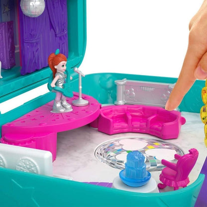 Polly Pocket FRY41 Playset "Lugares escondidos Dance Par-taay! Case"