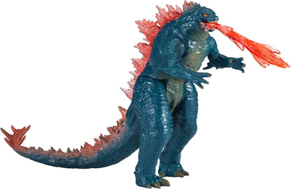 MonsterVerse Godzilla x Kong: The New Empire, brinquedo de boneco de ação Godzilla Evolved de 6 polegadas, brinquedo icônico de personagem de filme colecionável, inclui recurso de energia de raio de calor, brinquedo adequado para maiores de 4 anos