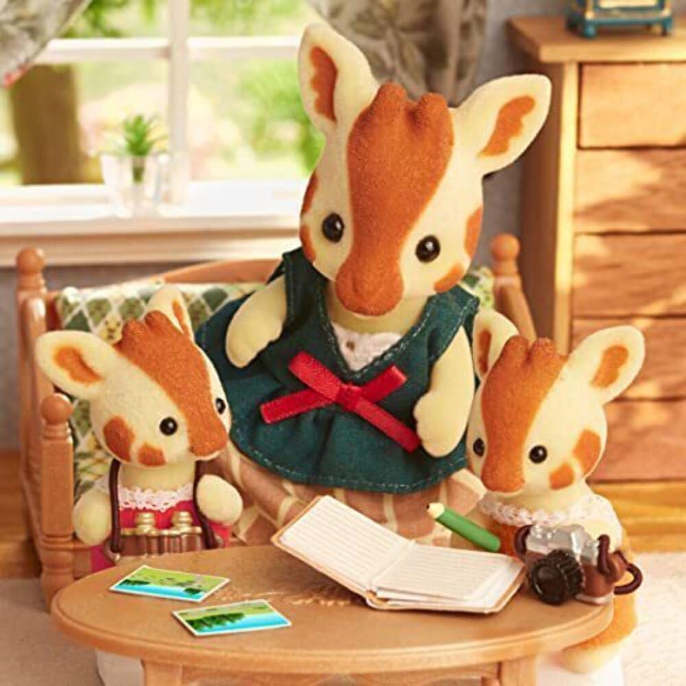 Sylvanian Families Família Girafa Highbranch - conjunto de casa de bonecas 5639