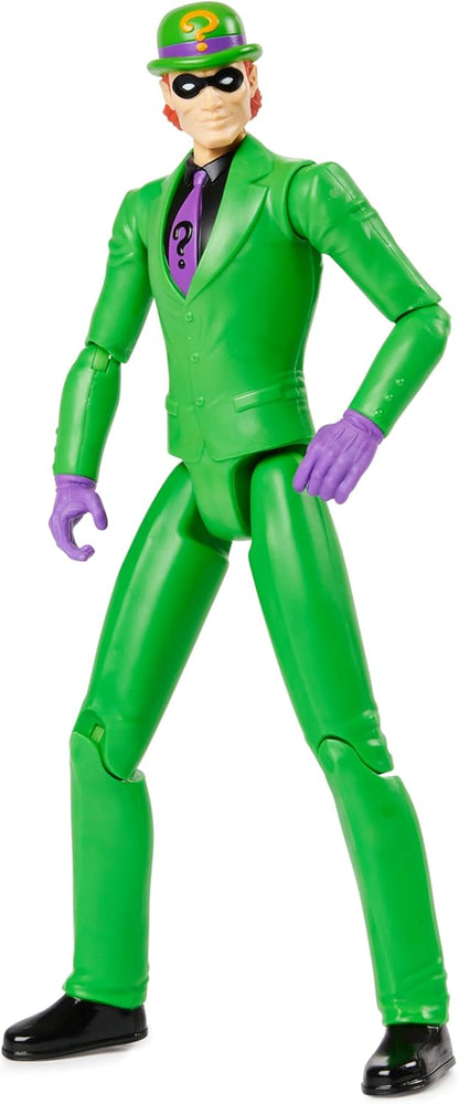 Figura de ação The Riddler de 12 polegadas do Batman, para crianças a partir de 3 anos