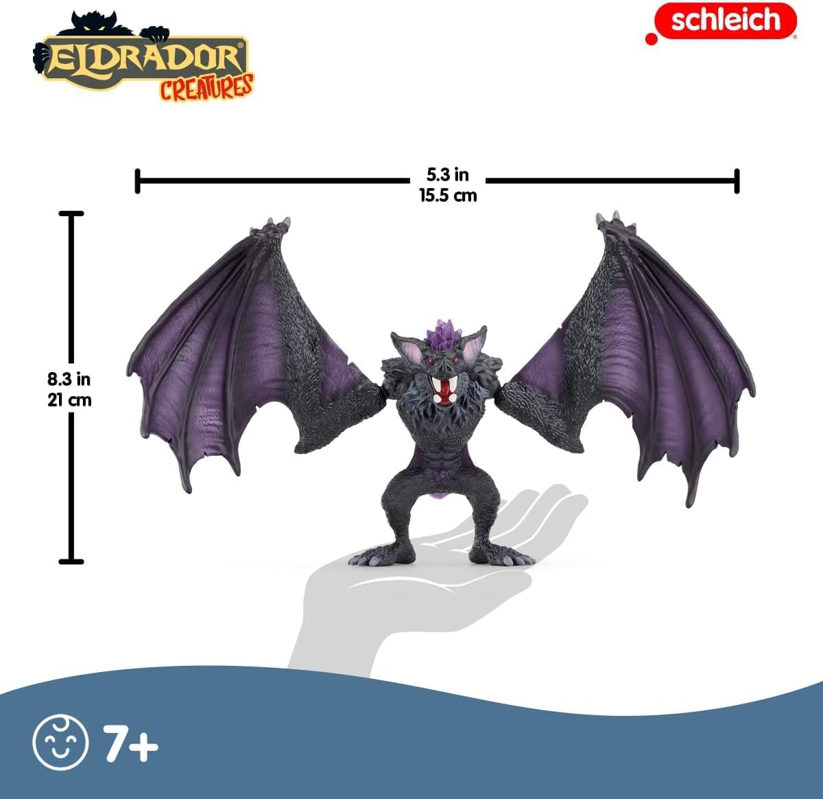 Schleich 70792 ELDRADOR CREATURES Figura de morcego sombra para maiores de 7 anos