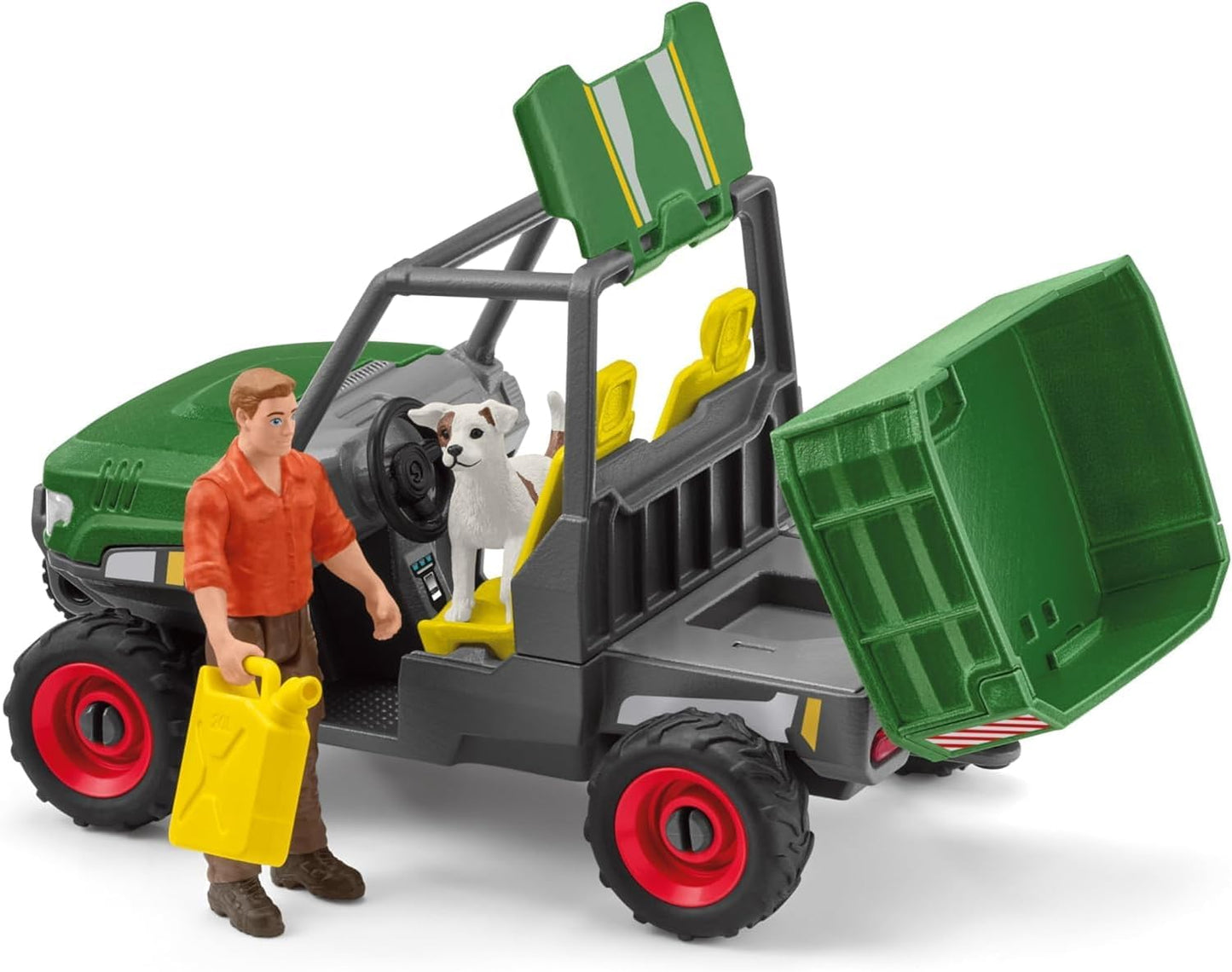 Schleich 42659 FARM WORLD Conjunto de brinquedos para trabalhar na floresta para maiores de 3 anos