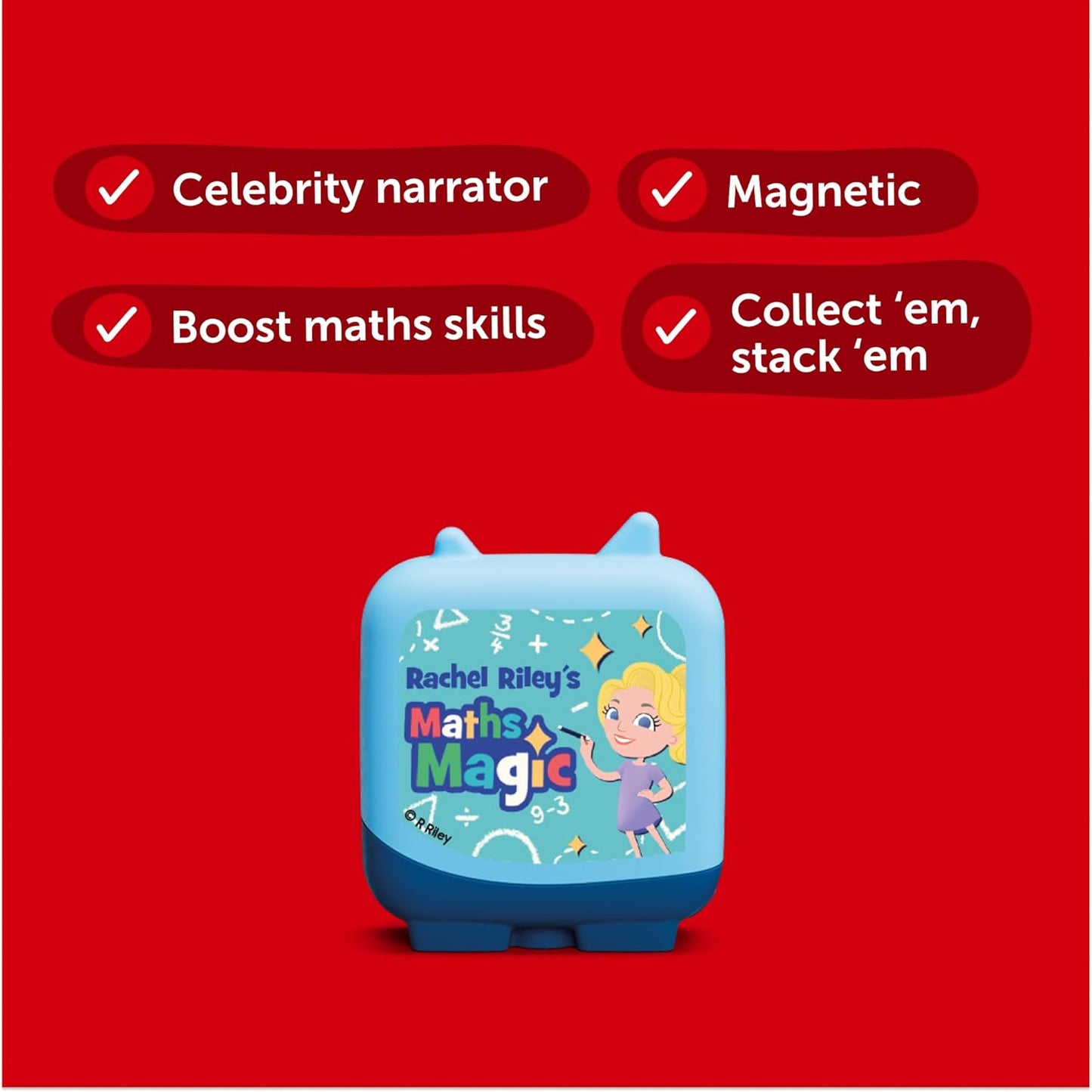 tonies Rachel Riley's Maths Magic Audio Clever Pocket Tonie, para uso com toniebox