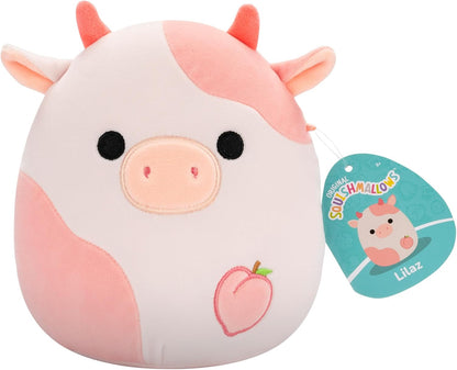 Squishmallows Original 7,5 Polegadas - Lilaz, a Vaca Pêssego