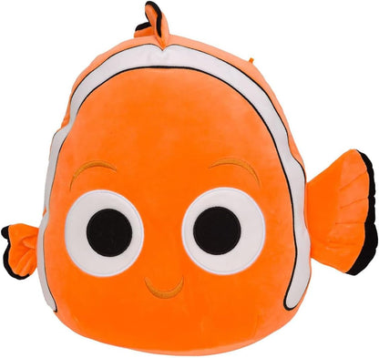 Squishmallows Disney y Pixar Peluche Nemo de 14 pulgadas - Agrega Nemo a tu escuadrón, peluche grande ultra suave, peluche oficial Kelly Toy