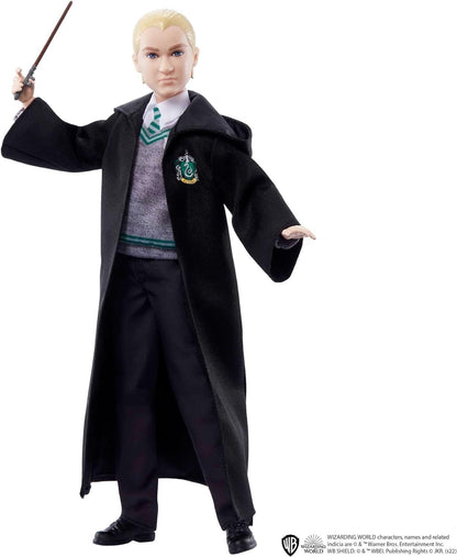 Harry Potter Brinquedos Mattel Harry Potter | Boneca Draco Malfoy | Roupas de boneca | Boneca Harry Potter | Presente de aniversário | Brinquedo colecionável, HMF35