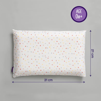 Funda de almohada para cochecito Clevamama de punto de algodón (paquete de 2) - Gris