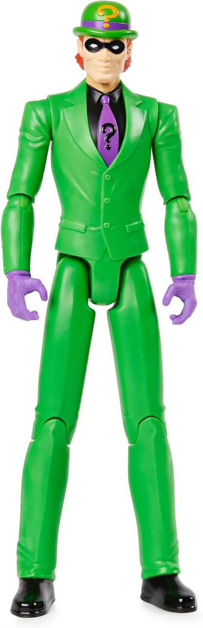 Figura de ação The Riddler de 12 polegadas do Batman, para crianças a partir de 3 anos