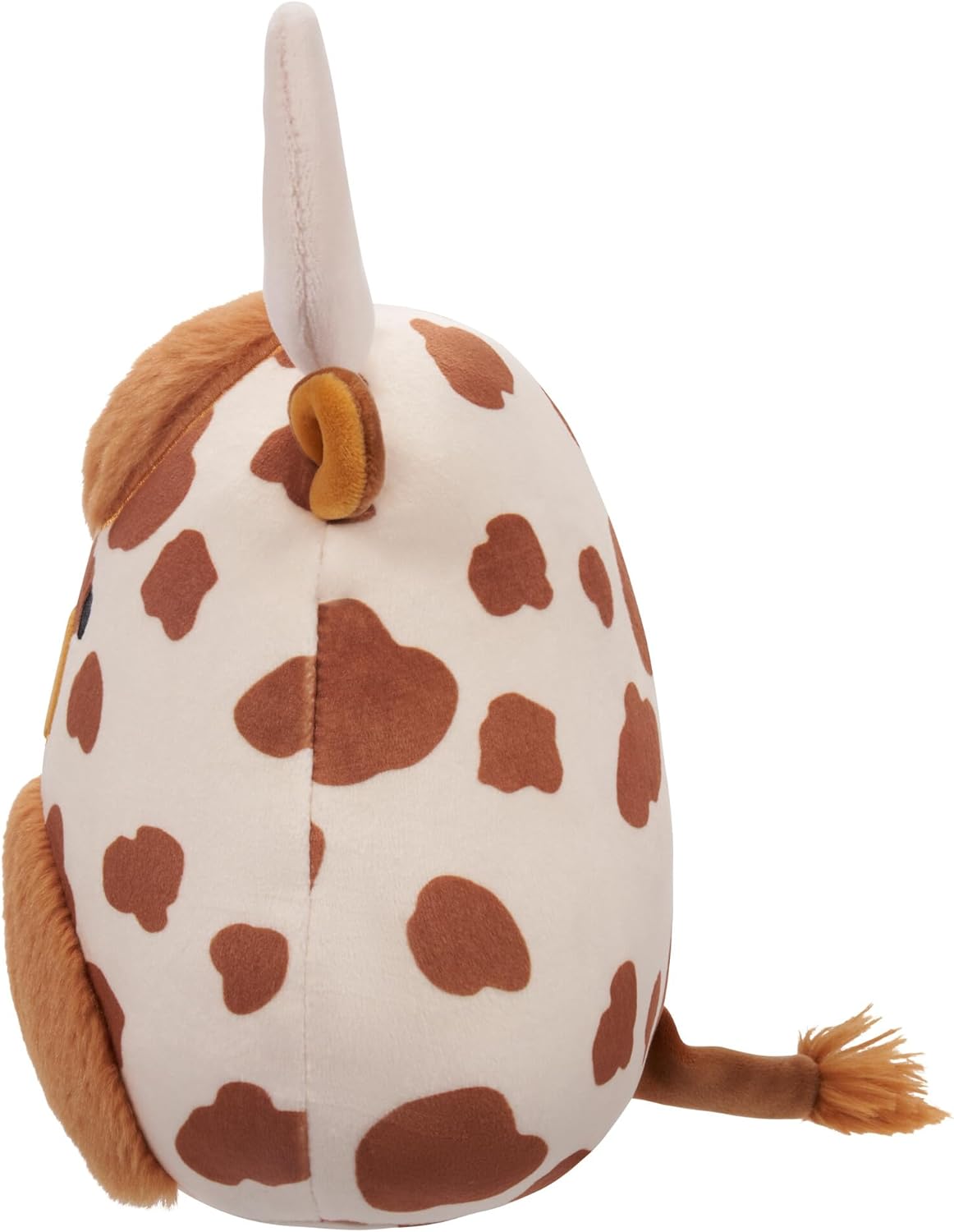 Squishmallows Original 7,5 Polegadas - Alonzo, a Vaca Highland Marrom e Branca