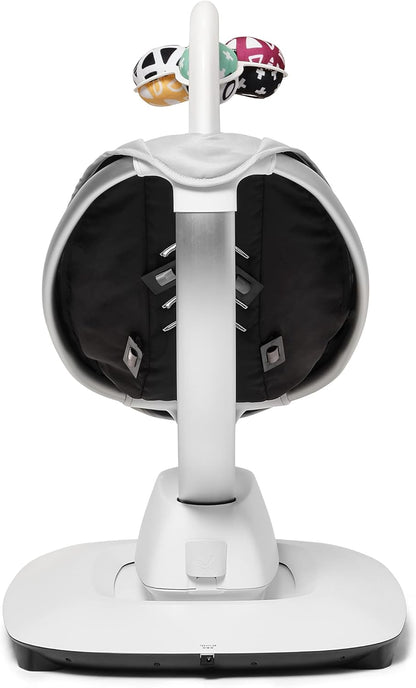 4moms mamaRoo 5.0 Columpio multimovimiento para bebé, negro