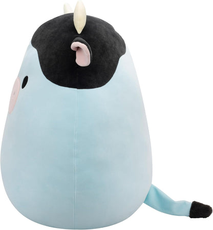 Squishmallows Original 20 Polegadas - Cillian, a Vaca Azul e Preta