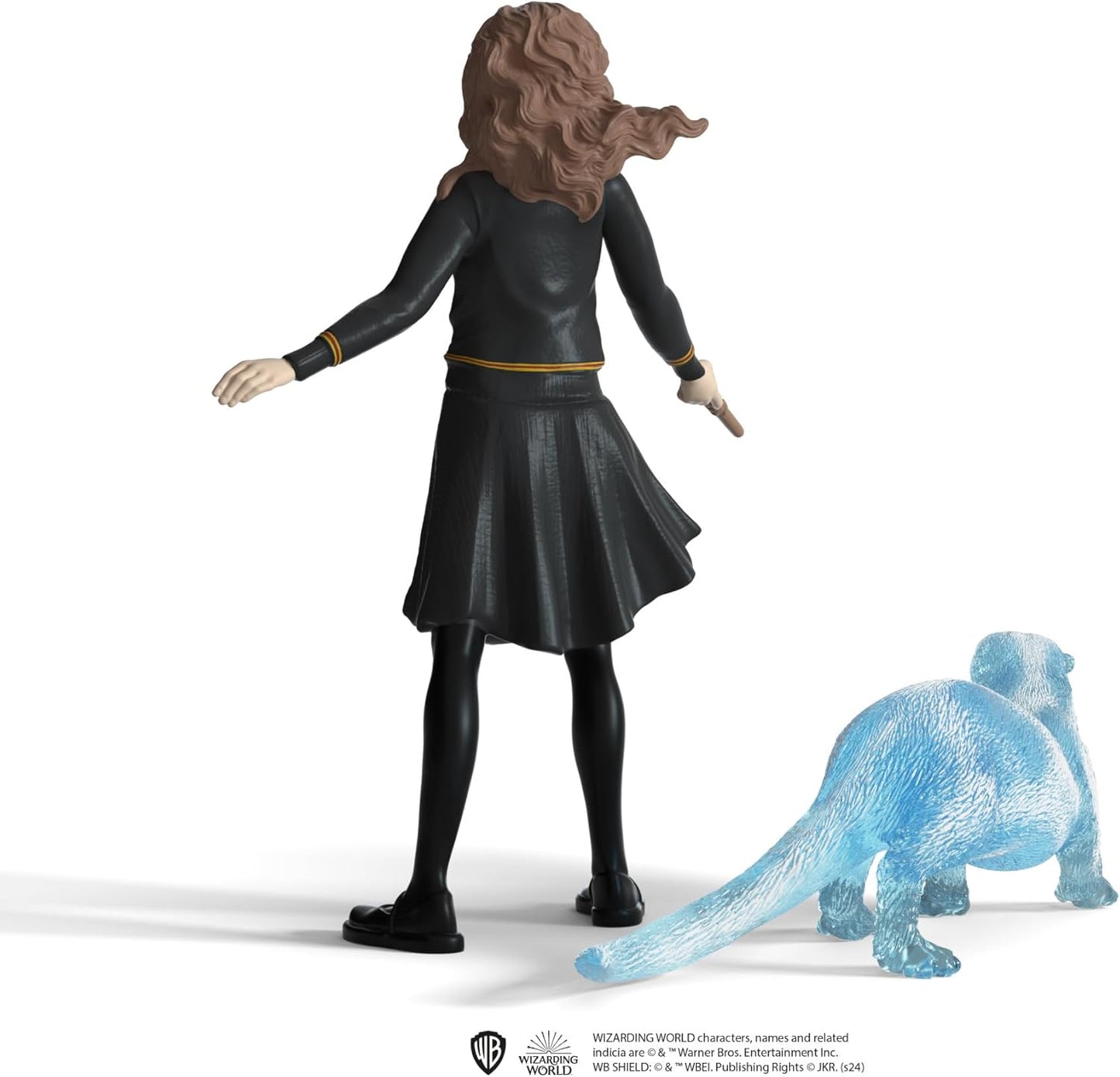 Schleich 42681 Hermione Granger e Patrono, a partir de 6 anos WIZARDING WORLD - Estatueta, 16 x 11 x 18 cm