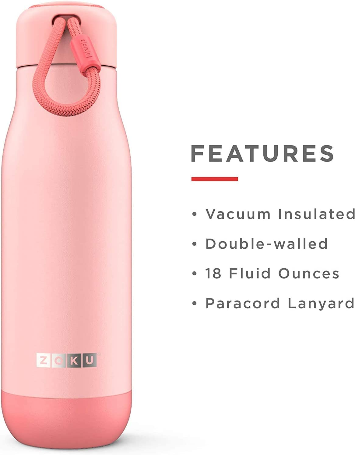 Zoku Garrafa, Rosa, 0,5L