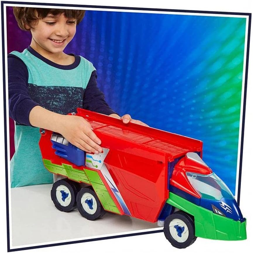 PJ Masks PJ lança brinquedo pré-escolar Seeker, transformando conjunto de veículo PJ Seeker para crianças de 3 anos ou mais