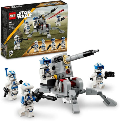 LEGO 75387 Star Wars embarcando no conjunto Tantive IV+8 anos, com 7 minifiguras incl. Darth Vader e ARC Trooper Fives do 25º aniversário