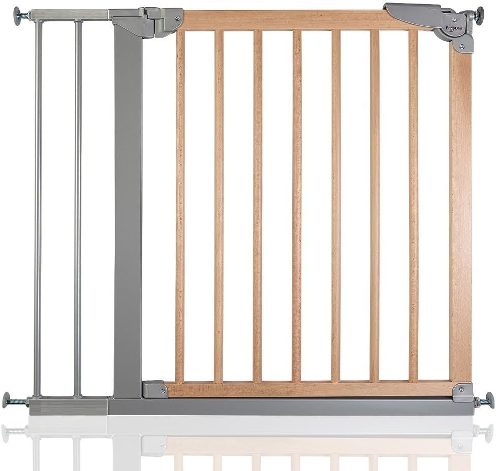 BabyDan Designer True Pressure Fit Baby Safety Stair Gate Todas as larguras (81,9 cm-89,1 cm)