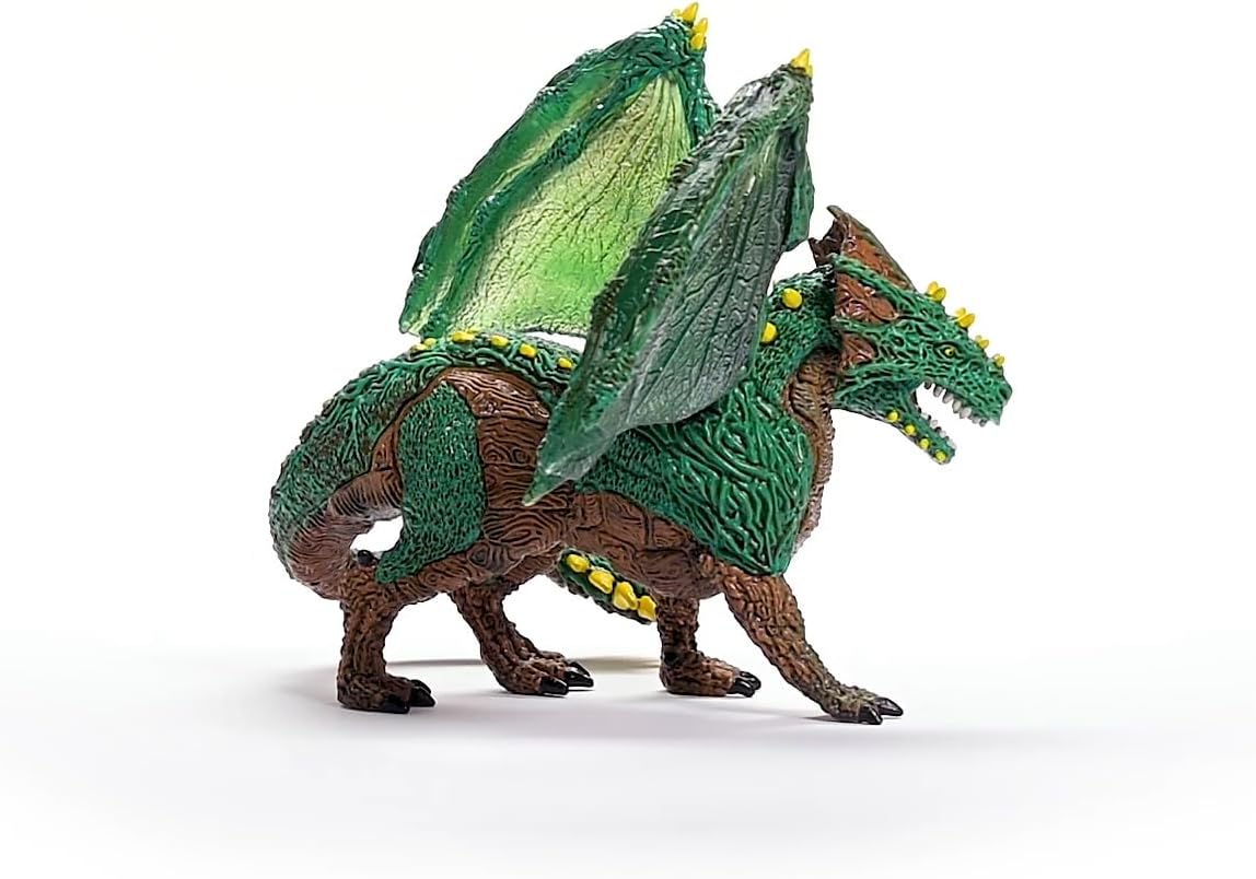 SCHLEICH 70144 Criatura da selva Eldrador Criaturas Brinquedo Estatueta para crianças de 7 a 12 anos, Verde, 11 x 15,1 x 18 cm