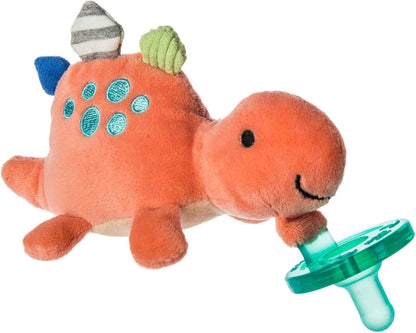 Mary Meyer Baby Dummy WubbaNub Chupete infantil, 15,24 cm, Dinosaurio Pebblesaurus