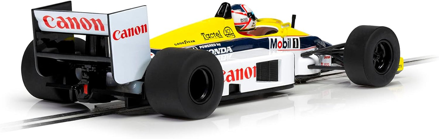 Scalextric Williams FW11-1986 Grande Prêmio da Inglaterra - Nigel Mansell. Grande Prêmio. Legendas