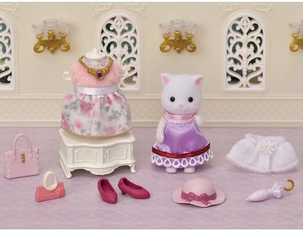 Sylvanian Families Conjunto de moda gato persa