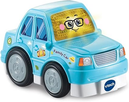 VTech Helicóptero Toot-Toot Drivers, veículo de simulação com luzes, frases e músicas, brinquedo interativo para crianças 12 meses, 2, 3, 4 Plus, versão em inglês, vermelho