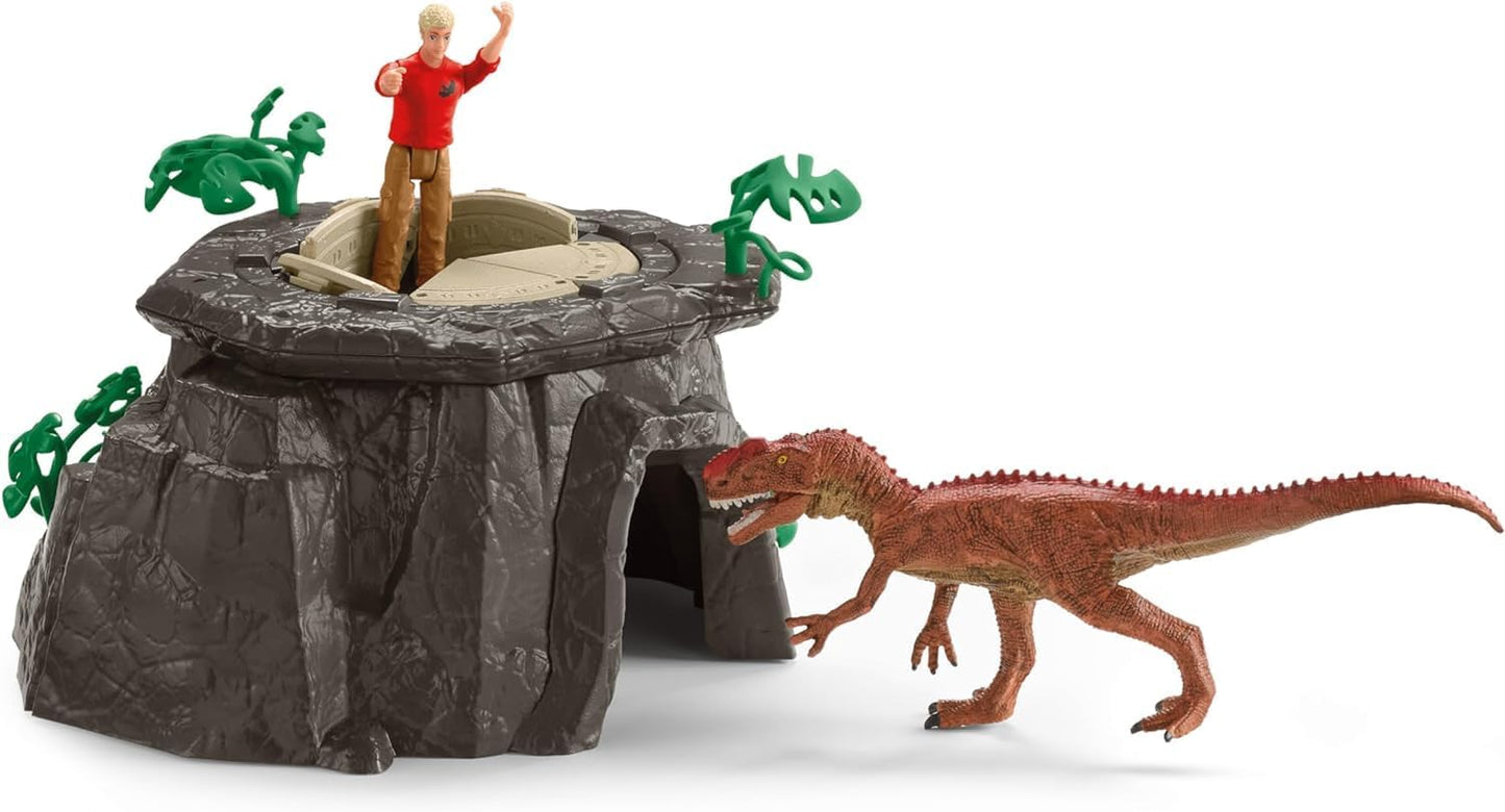 Schleich 42656 Conquista do Templo Dino Mega Set, a partir de 5 anos, DINOSSAUROS - Playset, 169 peças