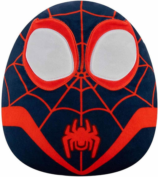 Squishmallows Marvel 10 polegadas Miles Morales: Spider-Man Plush - Adicione Miles Morales: Spider-Man ao seu esquadrão, Ultrasoft Stuffed Animal Little Plush, Official Kelly Toy Plush SQK0462