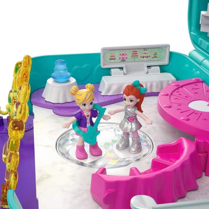 Polly Pocket FRY41 Playset "Lugares escondidos Dance Par-taay! Case"