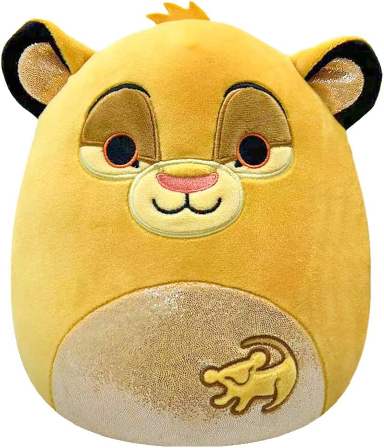 Squishmallows Original Simba de 8 pulgadas - El Rey León Disney Plush