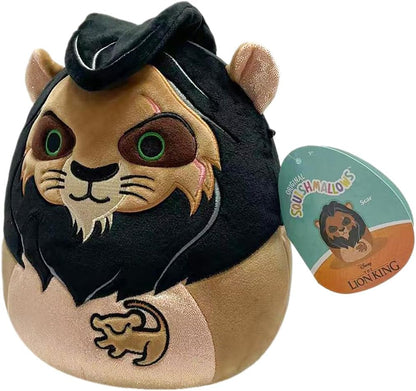 Squishmallows Cicatriz Original de 8 pulgadas - Peluche El Rey León Disney