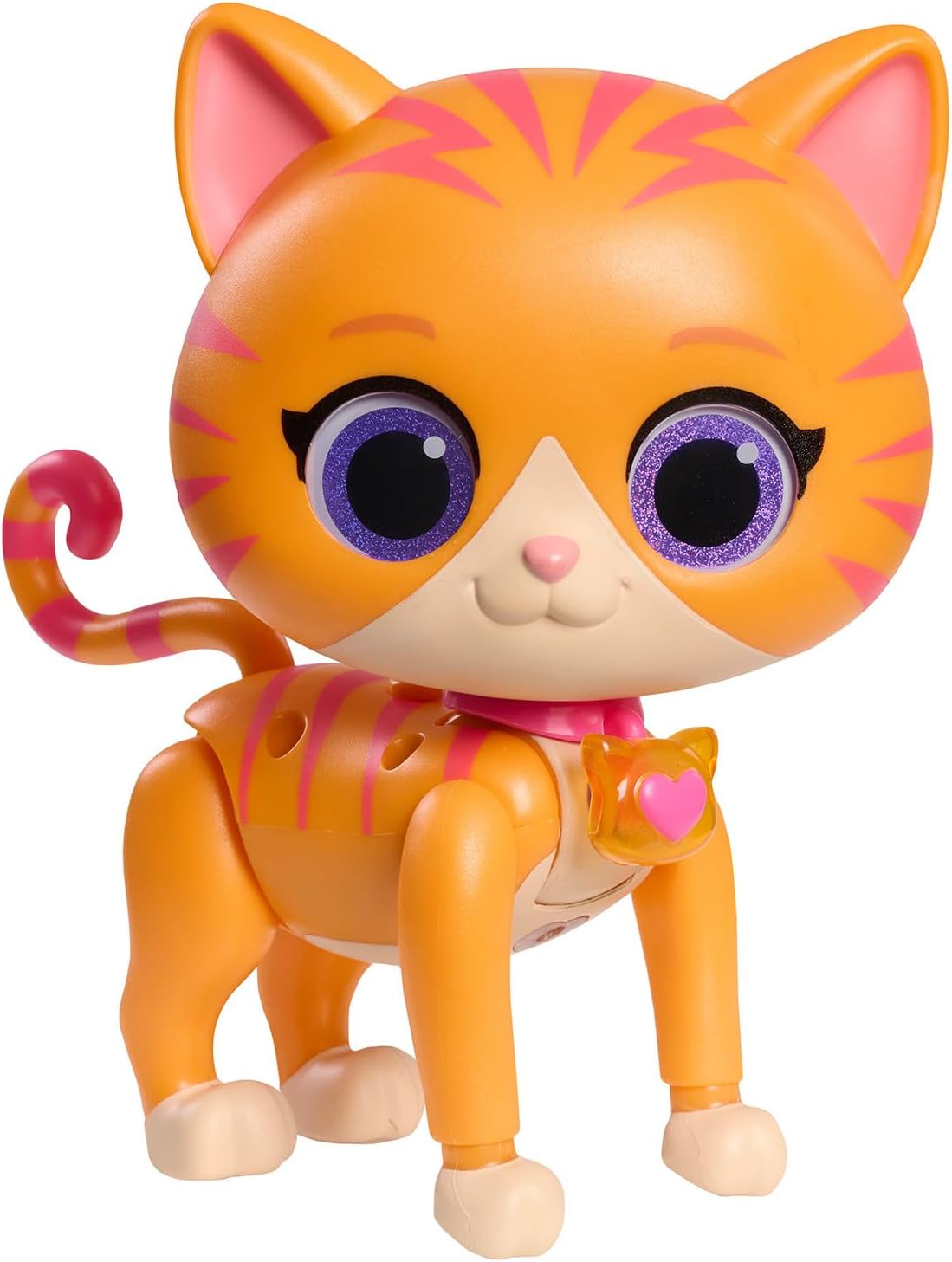 Just Play Disney Junior SuperKitties Cat-Tastic Transformando Ginny Lights and Sounds Figure, brinquedos infantis para maiores de 3 anos