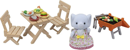 Sylvanian Families Conjunto de piquenique para churrasco - Elefante - conjuntos de casa de bonecas 5640