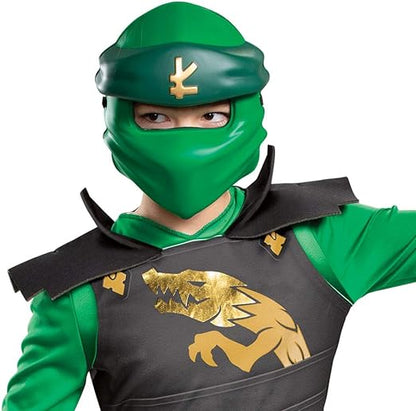 Disguise Fantasia infantil unissex de Lloyd Ninjago verde