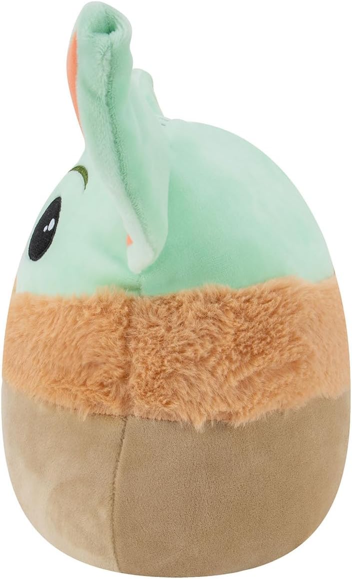 Squishmallows Star Wars 10 polegadas Yoda Plush - Adicione Yoda ao seu esquadrão, pelúcia ultramacia de tamanho médio, brinquedo oficial Kelly de pelúcia