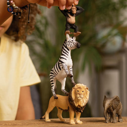 Schleich 42736 Conjunto inicial "África" da Vida Selvagem, a partir de 3 anos WILD LIFE - Estatueta, 8 x 25 x 19 cm