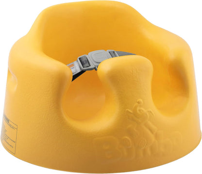 Bumbo Assento de chão para bebê com arnês ajustável 3 meses Plus - Assento de bebê Sit Me Up - Cadeira de chão para bebês - Amarelo Mimosa