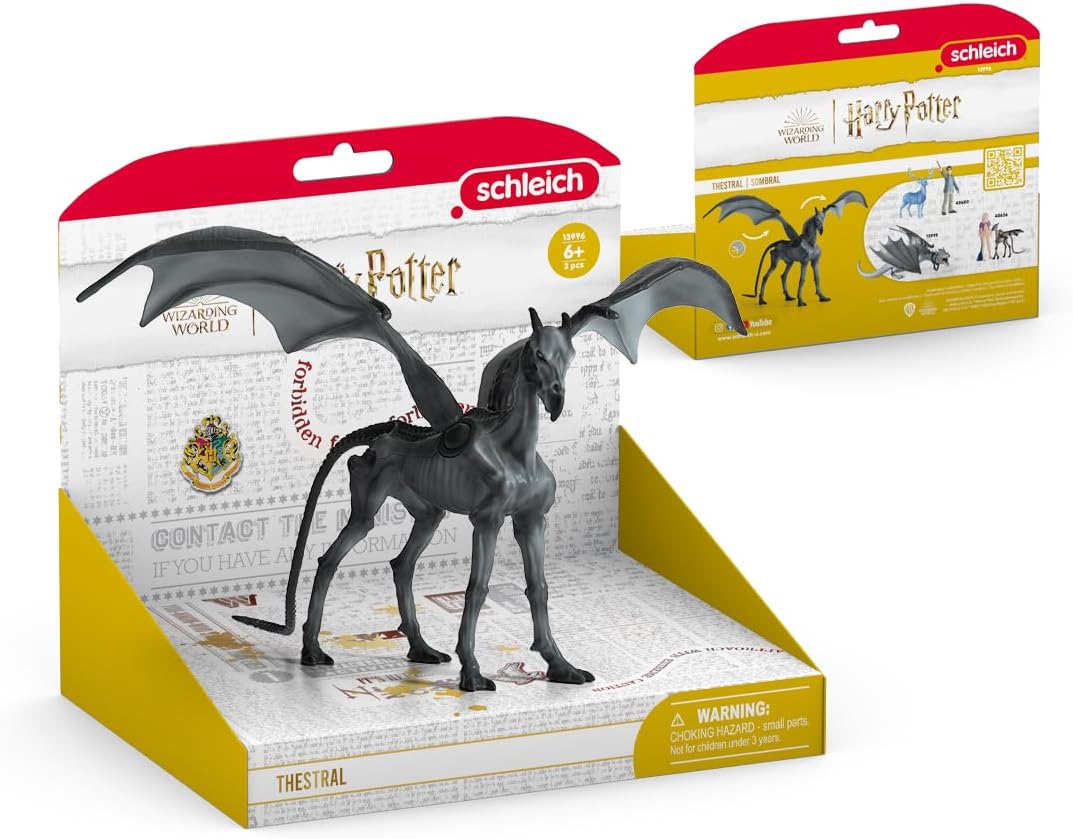 Schleich 13996 Thestral, a partir de 6 anos WIZARDING WORLD - Estatueta, 21 x 16 x 18 cm