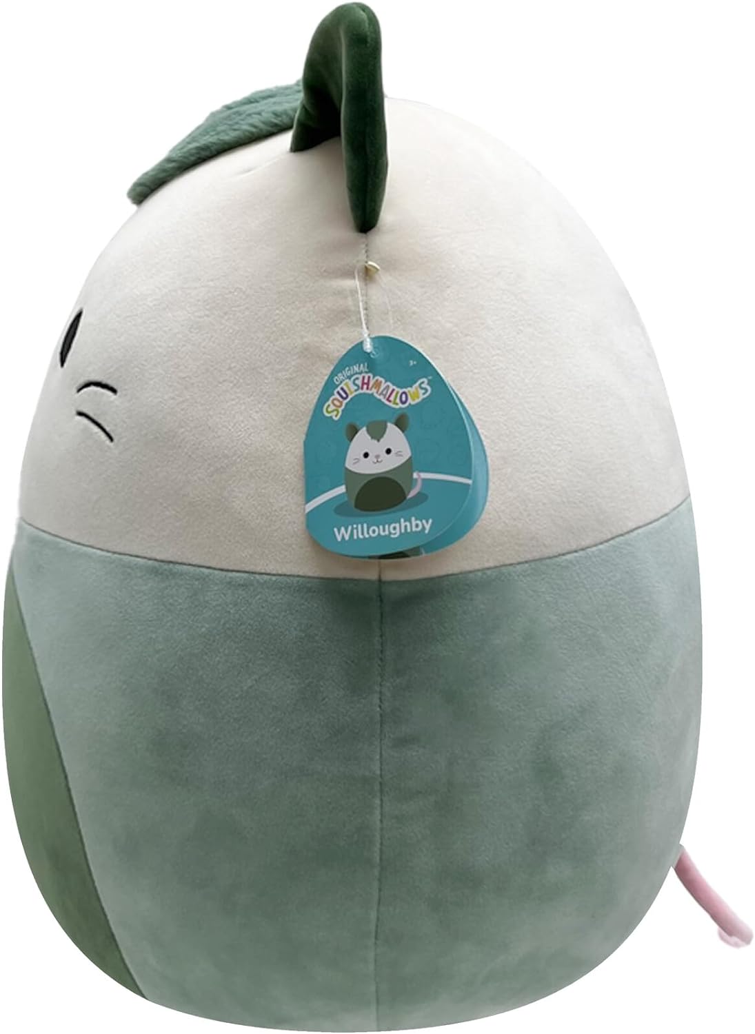 Squishmallows SQCR04200 Willoughby-Green Gambá 16"