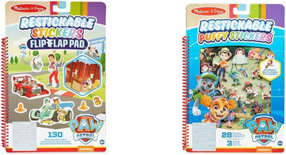 Melissa & Doug Pistas de blues e você! Adesivos reutilizáveis | Bloco de atividades | Livro de adesivos | 3+ | Presente para menino ou menina