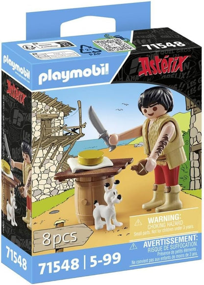 Playmobil 71548 Asterix: Boneywasawarriorwayayix, bonecos de coleção, colecionadores e leques de asterix, dramatização divertida e imaginativa, conjuntos de jogos adequados para crianças de 5 anos ou mais