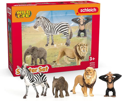 Schleich 42736 Conjunto inicial "África" da Vida Selvagem, a partir de 3 anos WILD LIFE - Estatueta, 8 x 25 x 19 cm