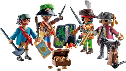 Playmobil 71533 Minhas figuras: piratas, coleção de figuras, dramatização divertida e imaginativa, conjuntos de jogos adequados para crianças a partir de 4 anos