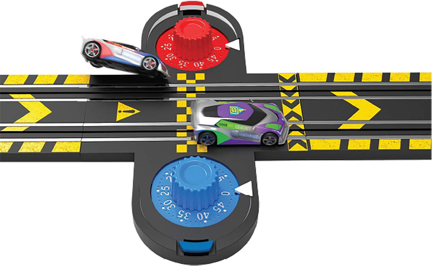 Scalextric Pacote de extensão de trilha Micro Scalextric - Retas e curvas - Amplie seu layout em 148 cm, inclui 6 retas de 150 mm e 4 curvas de 45 graus, acessórios Micro Scalextric