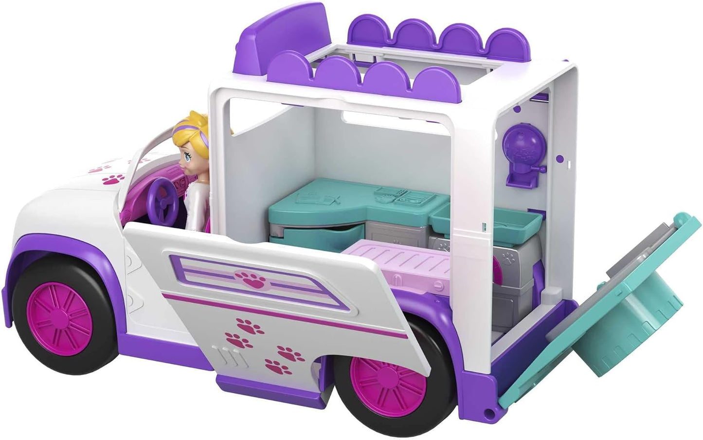 Polly Pocket Cuddle 'n' Care Veterinário Móvel