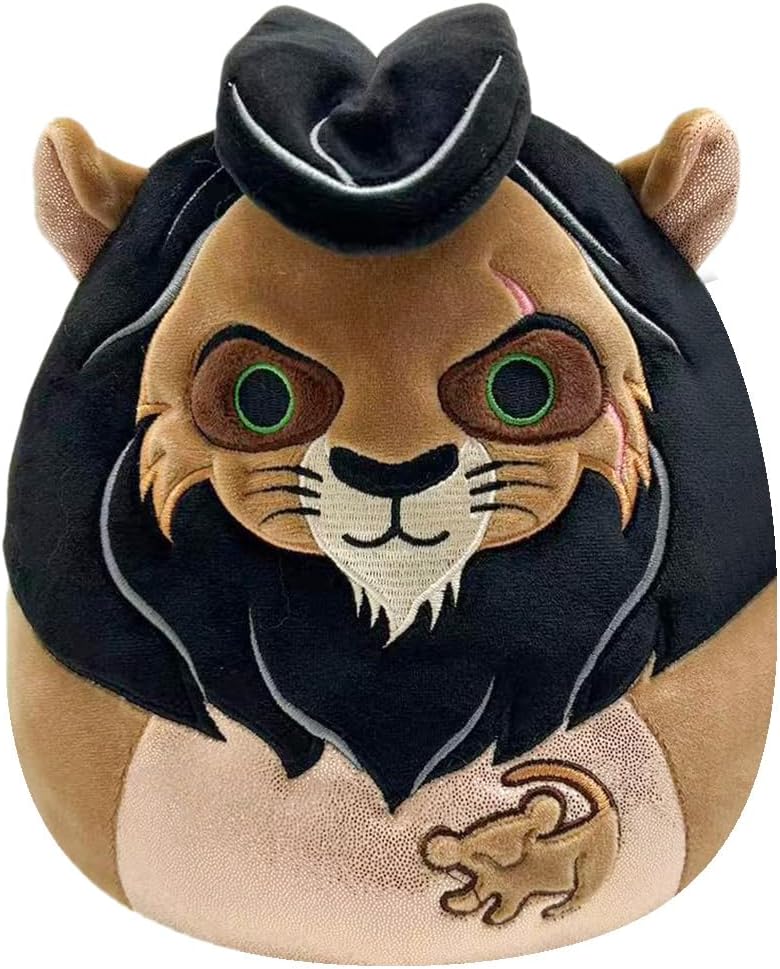 Squishmallows Cicatriz Original de 8 pulgadas - Peluche El Rey León Disney