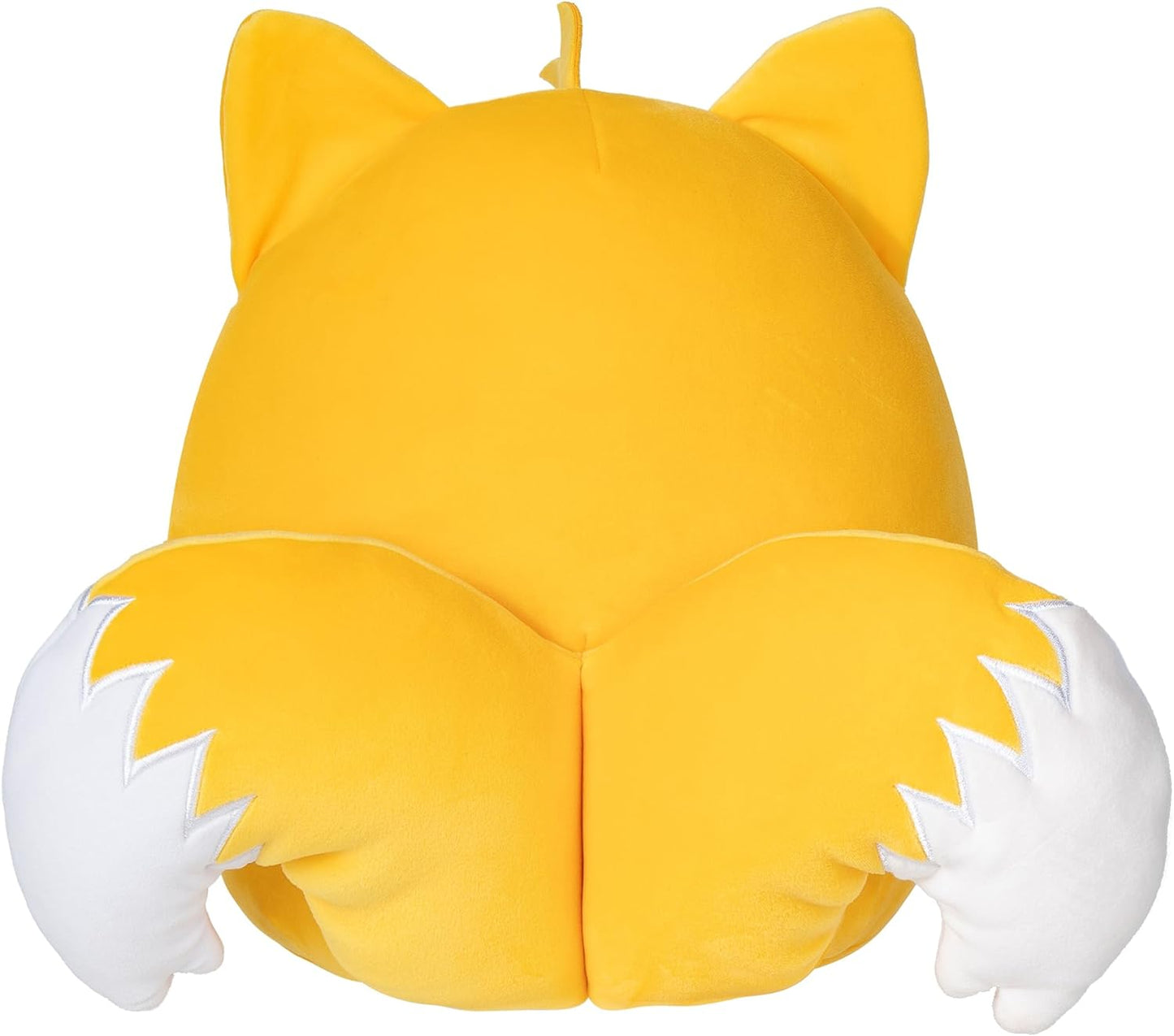 Squishmallows Pelúcia ultramacia original de 10 polegadas Sega Tails de tamanho médio