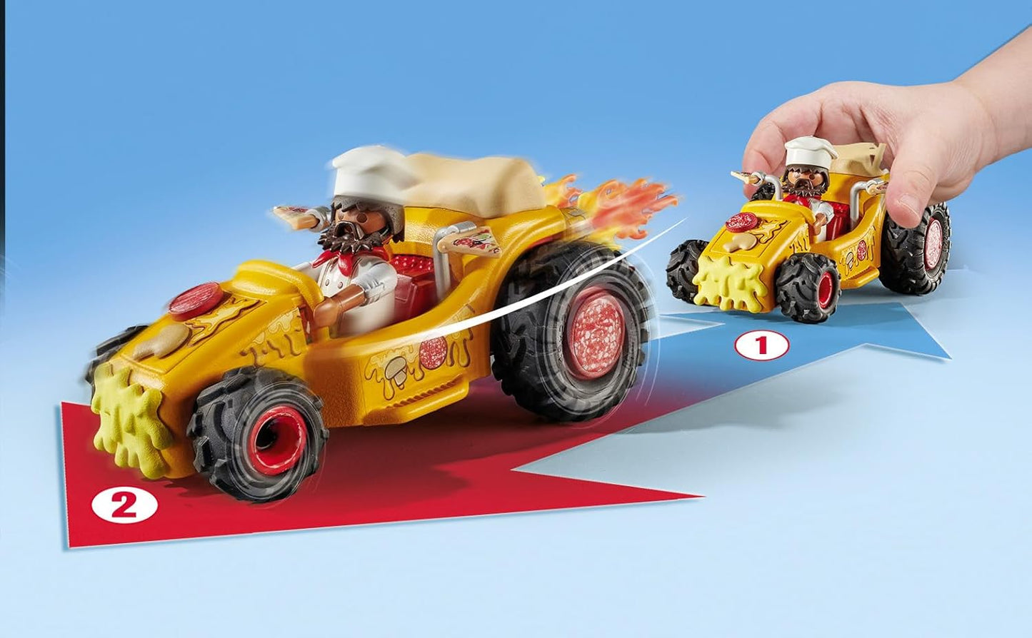 Pizza de corrida Playmobil